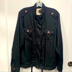 RWN By Rawan Cargo Black Jacket